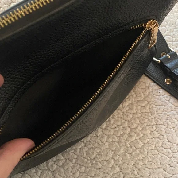 Coach Black Pebbled Leather Shoulder Bag - Picture 10 of 10